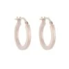 Chisholm Hunter 9ct Yellow Gold Small Flat Hoop Earrings