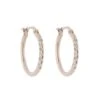 Chisholm Hunter 9ct Yellow Gold Diamond Cut Small Hoop Earrings -Chisholm Hunter 18 143 04 0008