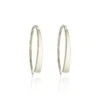 Chisholm Hunter 9ct Yellow Gold Pull Through Drop Earrings -Chisholm Hunter 18 143 06 0013