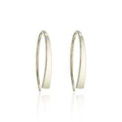 Chisholm Hunter 9ct Yellow Gold Pull Through Drop Earrings