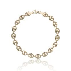 Chisholm Hunter 9ct Yellow Gold Fashion Link Bracelet