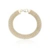 Chisholm Hunter 9ct Yellow Gold Woven Bracelet -Chisholm Hunter 18 144 02 0051