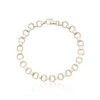 Chisholm Hunter 9ct Yellow Gold Flat Rolo Chain Bracelet -Chisholm Hunter 18 144 02 0055