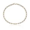 Chisholm Hunter 9ct Yellow Gold Paperclip Bracelet -Chisholm Hunter 18 144 02 0061 p 1
