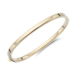 Chisholm Hunter 9ct Yellow Gold Plain Bangle