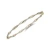 Chisholm Hunter 9ct Yellow Gold Plain Twist Bangle -Chisholm Hunter 18 145 02 0042 p 1