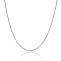 Chisholm Hunter 9ct White Gold 20inch Spiga Chain