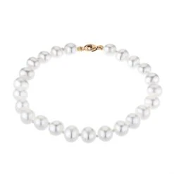 Chisholm Hunter 9ct Yellow Gold Pearl Bracelet