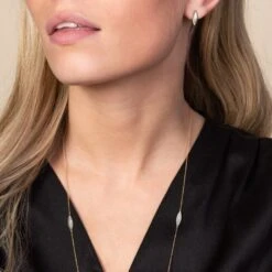 Chisholm Hunter 9ct Yellow Gold Mother Of Pearl Marquise Stud Earrings 10 Chisholm Hunter 9ct Yellow Gold Mother Of Pearl Marquise Stud Earrings -Chisholm Hunter 19 150 01 0038 ls 1 1