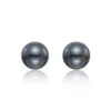Chisholm Hunter 18ct White Gold Tahiti 8-9mm Pearl Stud Earrings