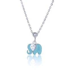 Chisholm Hunter Children's Silver Elephant Pendant