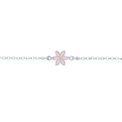 Chisholm Hunter Children's Silver Flower Bracelet