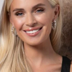 Chisholm Hunter Silver Mix Cut Cubic Zirconia Earrings 13 Chisholm Hunter Silver Mix Cut Cubic Zirconia Earrings -Chisholm Hunter 4 127 01 0367 om xmas 2a