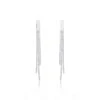 Chisholm Hunter Silver Tassle Drop Earrings -Chisholm Hunter 4 127 03 0112