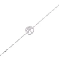 Chisholm Hunter Silver Tree Bracelet