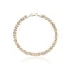 Chisholm Hunter Yellow Gold Plated Popcorn Bracelet -Chisholm Hunter 4 128 05 0017
