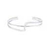 Chisholm Hunter Silver Twisted Half Bangle 2 Chisholm Hunter Silver Twisted Half Bangle -Chisholm Hunter 4 129 03 0036