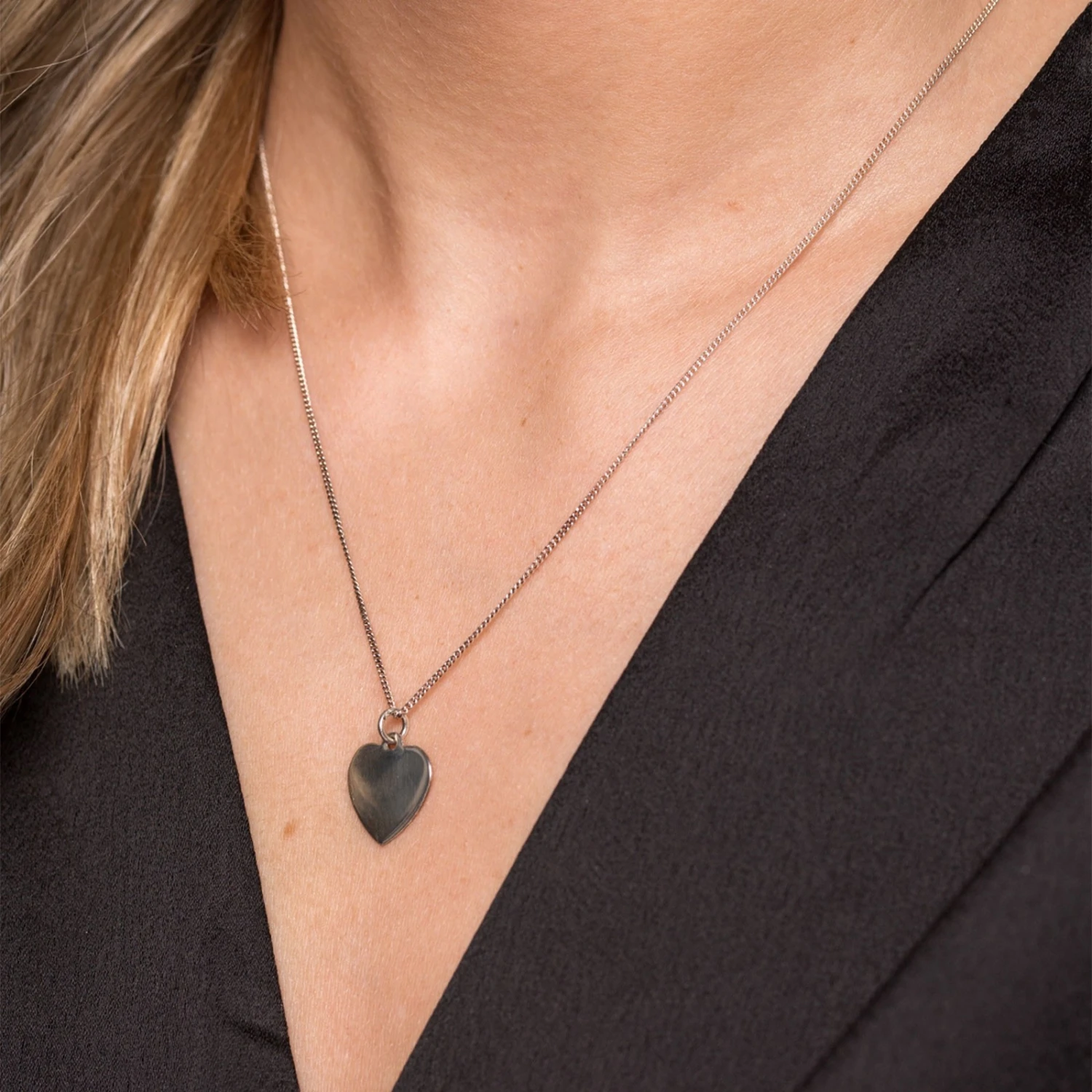 Chisholm Hunter Silver Heart Pendant 4 Chisholm Hunter Silver Heart Pendant - Image 2