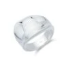Chisholm Hunter Sterling Silver Concave Wave Ring -Chisholm Hunter 4 134 03 0143 hero