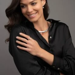 Chisholm Hunter Sterling Silver Wishbone Ring -Chisholm Hunter 4 134 03 0147 b