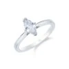 Chisholm Hunter Platinum Marquise Cut 0.50ct Diamond Solitaire Ring -Chisholm Hunter 4 136 05 1441a