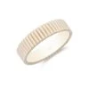 Chisholm Hunter Sterling Silver Yellow Gold Plated Ridged Ring 2 Chisholm Hunter Sterling Silver Yellow Gold Plated Ridged Ring -Chisholm Hunter 4 139 01 0004