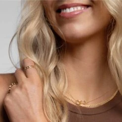 Chisholm Hunter Yellow Gold Plated Braided Ring -Chisholm Hunter 4 139 01 0021 om c 1 1