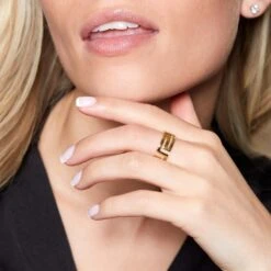 Chisholm Hunter Yellow Gold Plated Aztec Ring 12 Chisholm Hunter Yellow Gold Plated Aztec Ring -Chisholm Hunter 4 139 01 0032 ls 1 1