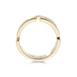 Chisholm Hunter Yellow Gold Plated Aztec Ring 10 Chisholm Hunter Yellow Gold Plated Aztec Ring -Chisholm Hunter 4 139 01 0032c 1