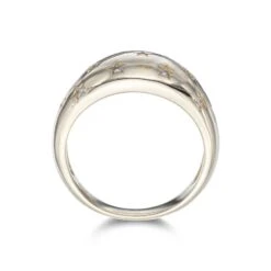 Chisholm Hunter Yellow Gold Plated Cubic Zirconia Domed Star Ring 11 Chisholm Hunter Yellow Gold Plated Cubic Zirconia Domed Star Ring -Chisholm Hunter 4 139 01 0048 d 2