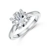 Chisholm Hunter Platinum Lab Grown 2.00ct Round Brilliant Diamond Solitaire Ring