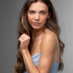 Chisholm Hunter Platinum Lab Grown 1.50ct Emerald Diamond Shoulders Ring -Chisholm Hunter 61 01 04 0005 ls