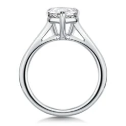 Chisholm Hunter Platinum Lab Grown 2.00ct Pear Diamond Solitaire Ring -Chisholm Hunter 61 01 05 0003 2