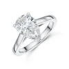 Chisholm Hunter Platinum Lab Grown 2.00ct Pear Diamond Solitaire Ring -Chisholm Hunter 61 01 05 0003 p 1