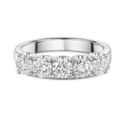 Chisholm Hunter 18ct White Gold Lab Grown 5 Stone 1.50ct Diamond Ring -Chisholm Hunter 61 01 09 0003