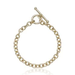 Chisholm Hunter 9ct Yellow Gold T-Bar Link Bracelet 9 Chisholm Hunter 9ct Yellow Gold T-Bar Link Bracelet -Chisholm Hunter 69b