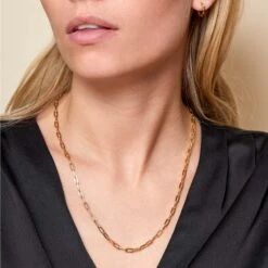 Chisholm Hunter 9ct Yellow Gold Paper Clip Chain 14 Chisholm Hunter 9ct Yellow Gold Paper Clip Chain -Chisholm Hunter ch 309