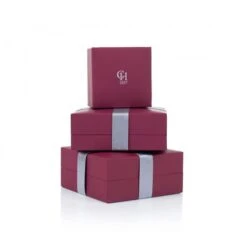 Chisholm Hunter 9ct Yellow Gold Diamond And 0.06ct Emerald Bezel Set Earrings -Chisholm Hunter chpackaging p 10 3 9