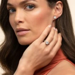 Chisholm Hunter 18ct White Gold Marquise And Princess Cut 1.23ct Diamond Cluster Ring -Chisholm Hunter correct sku 1 008 02 0811 image removed from 1 008 02 0746 will try to source