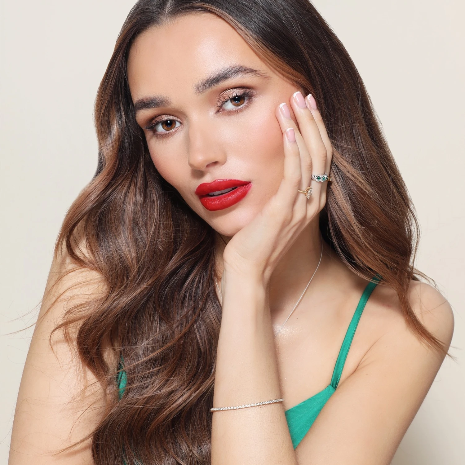 Chisholm Hunter 9ct Yellow Gold Cubic Zirconia Tennis Bracelet 9 Chisholm Hunter 9ct Yellow Gold Cubic Zirconia Tennis Bracelet - Image 7