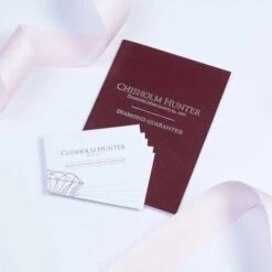 Chisholm Hunter 18ct White Gold Mixed Cut 1.40ct Diamond Bangle -Chisholm Hunter packaging chisholm hunter diamond passport 58