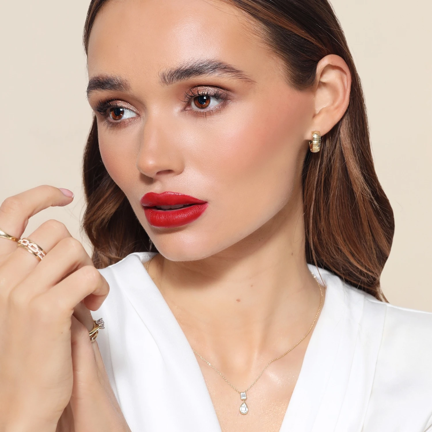 Chisholm Hunter 9ct Yellow Gold Brilliant Cut 0.21ct Diamond Link Fancy Band 9 Chisholm Hunter 9ct Yellow Gold Brilliant Cut 0.21ct Diamond Link Fancy Band - Image 7