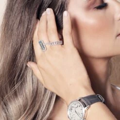 Chisholm Hunter 18ct White Gold Brilliant And Marquise Cut 0.69ct Diamond Fancy Band 15 Chisholm Hunter 18ct White Gold Brilliant And Marquise Cut 0.69ct Diamond Fancy Band -Chisholm Hunter spring lux blue 11 1